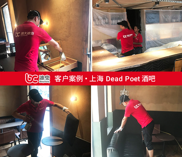 冰虫除甲醛案例-上海Dead Poet酒吧